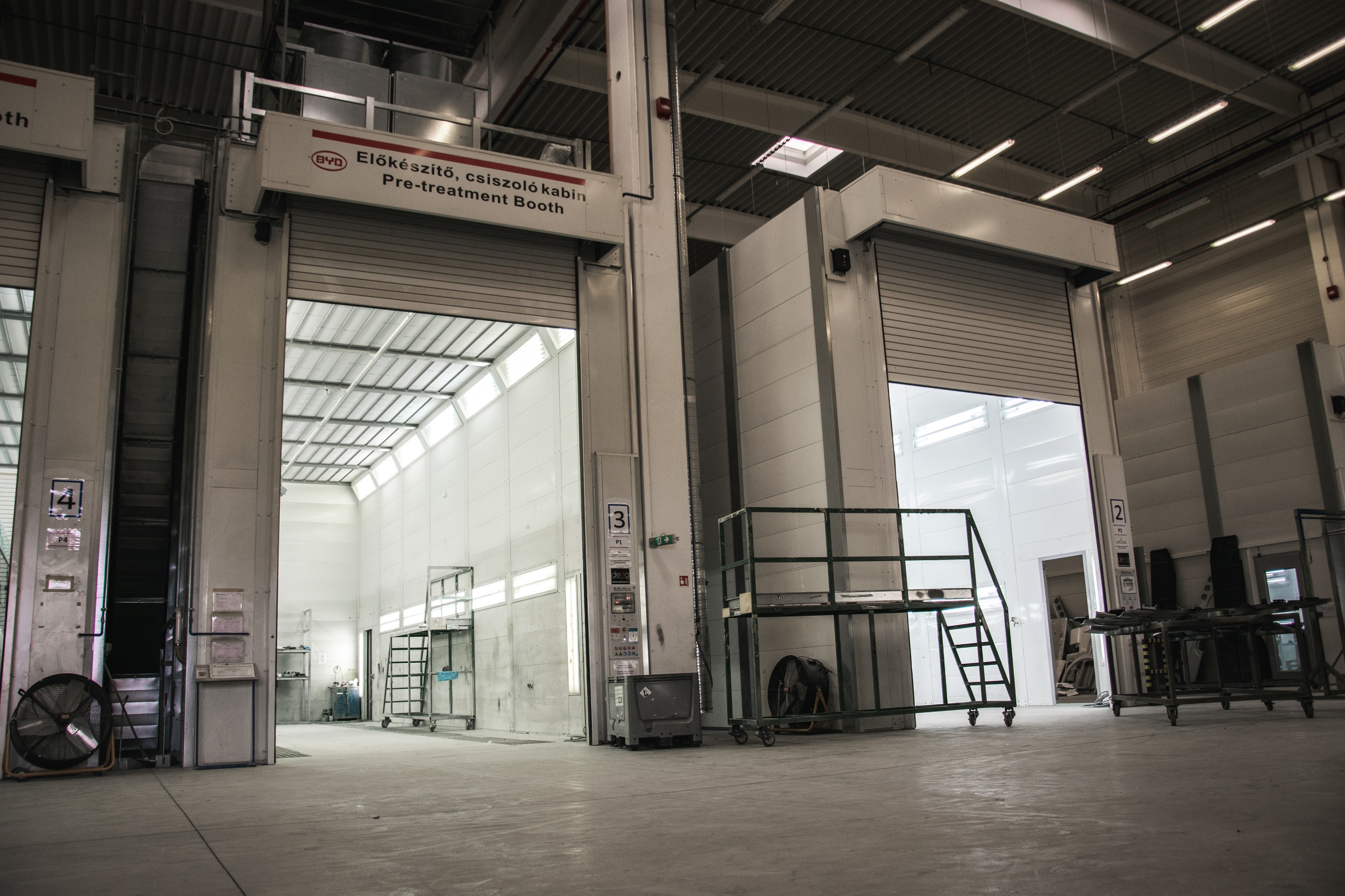 Blowtherm fényezőfülkék Európa legnagyobb e-busz gyárában