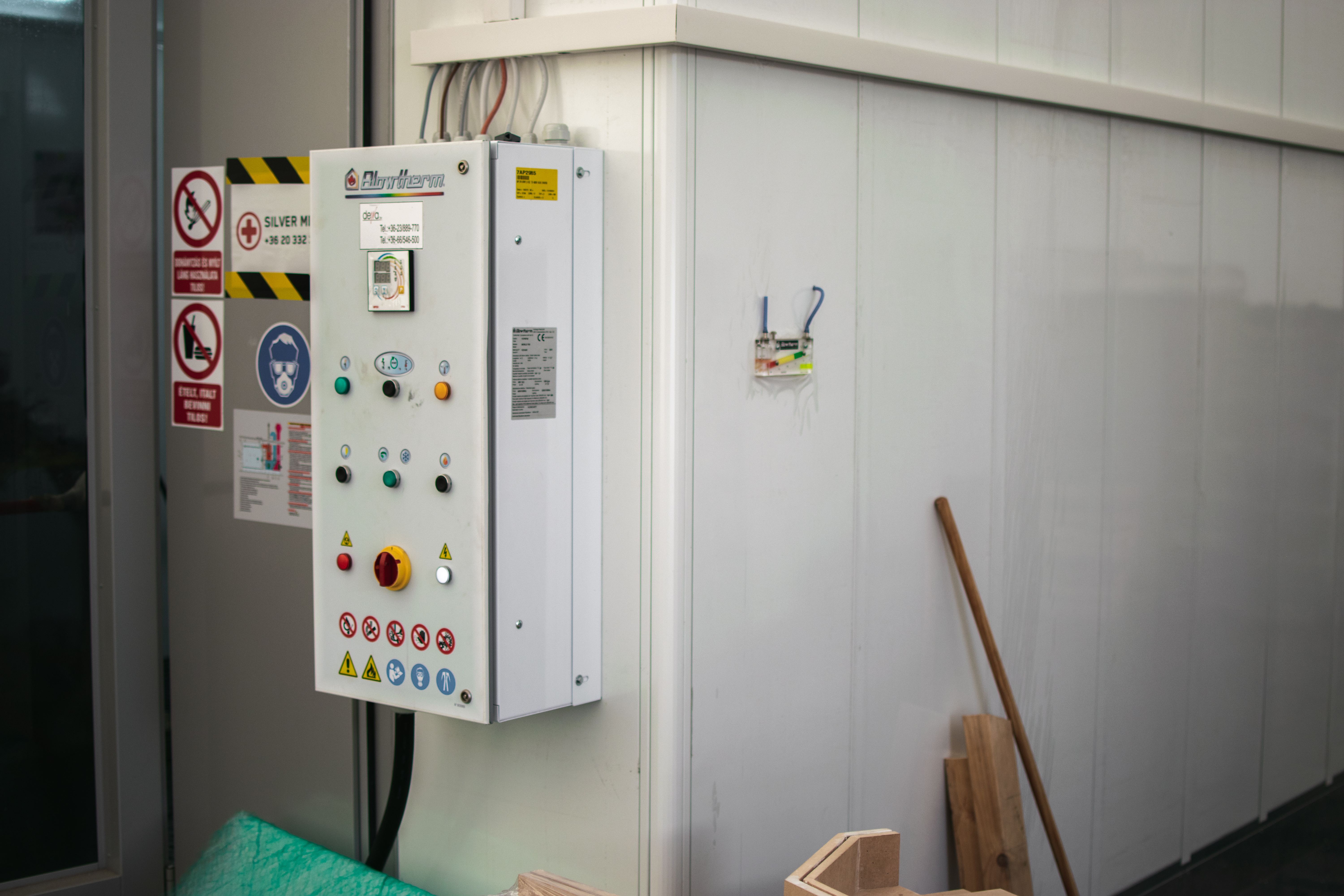 Fényezőfülkék a Korda filmstúdió